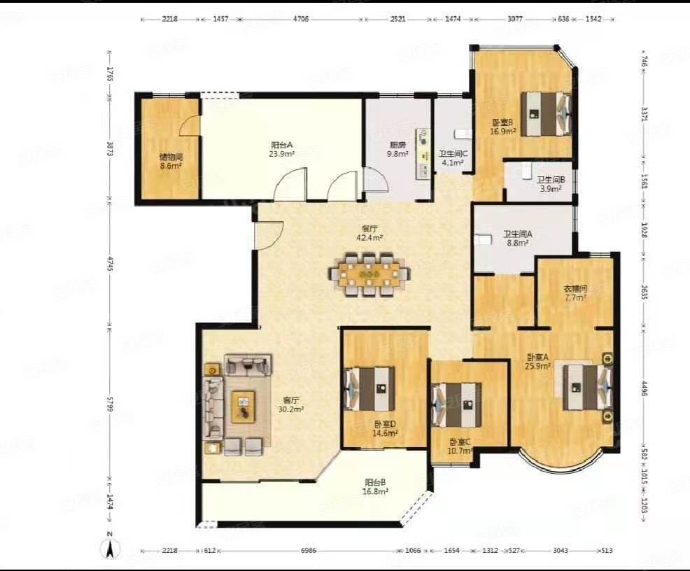 合生国际城停车费，合生国际城